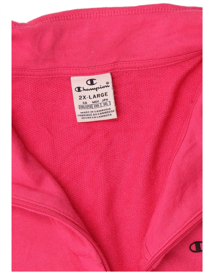 Giacca da tuta da donna CHAMPION UK 20 2XL Rosa
