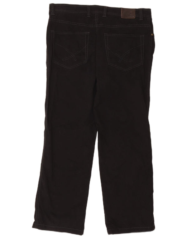 Jeans dritti da uomo John Lewis W36 L29 cotone nero