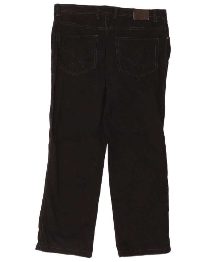 Jeans dritti da uomo John Lewis W36 L29 cotone nero