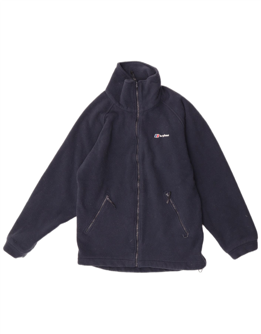 Giacca in pile da uomo Berghaus UK 36 Small poliestere blu navy