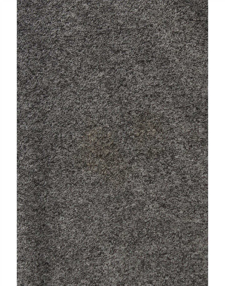 Polo da uomo a maniche lunghe Champion Large in cotone grigio