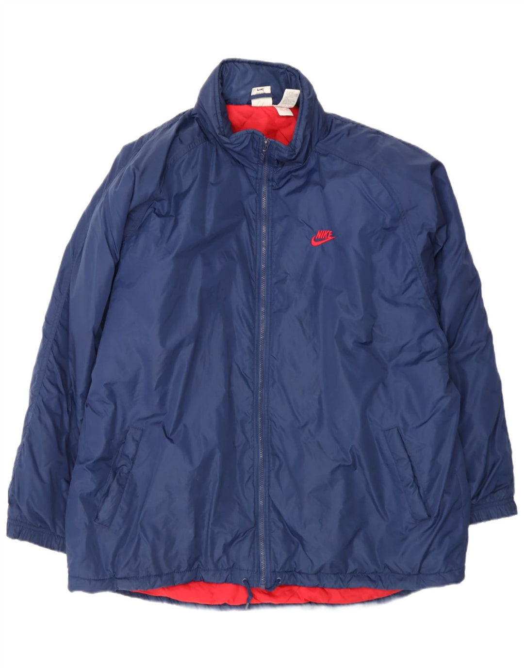 Giacca a vento da uomo Nike UK 42 XL nylon blu navy