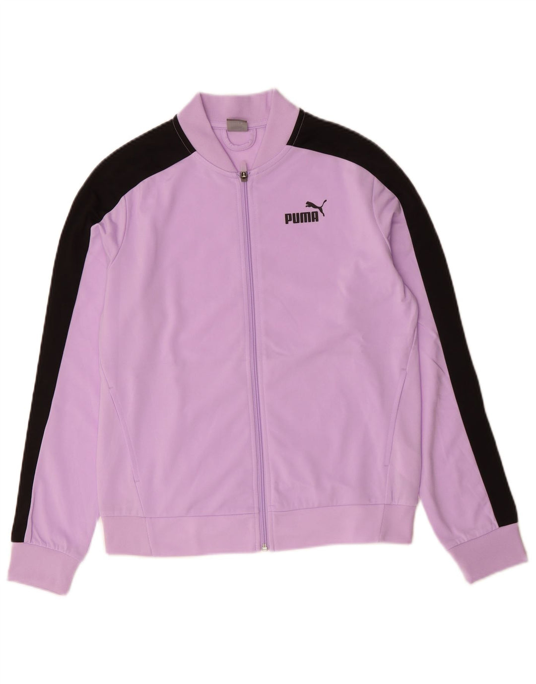 Giacca da ginnastica oversize da donna Puma UK 10 Small Purple Colourblock