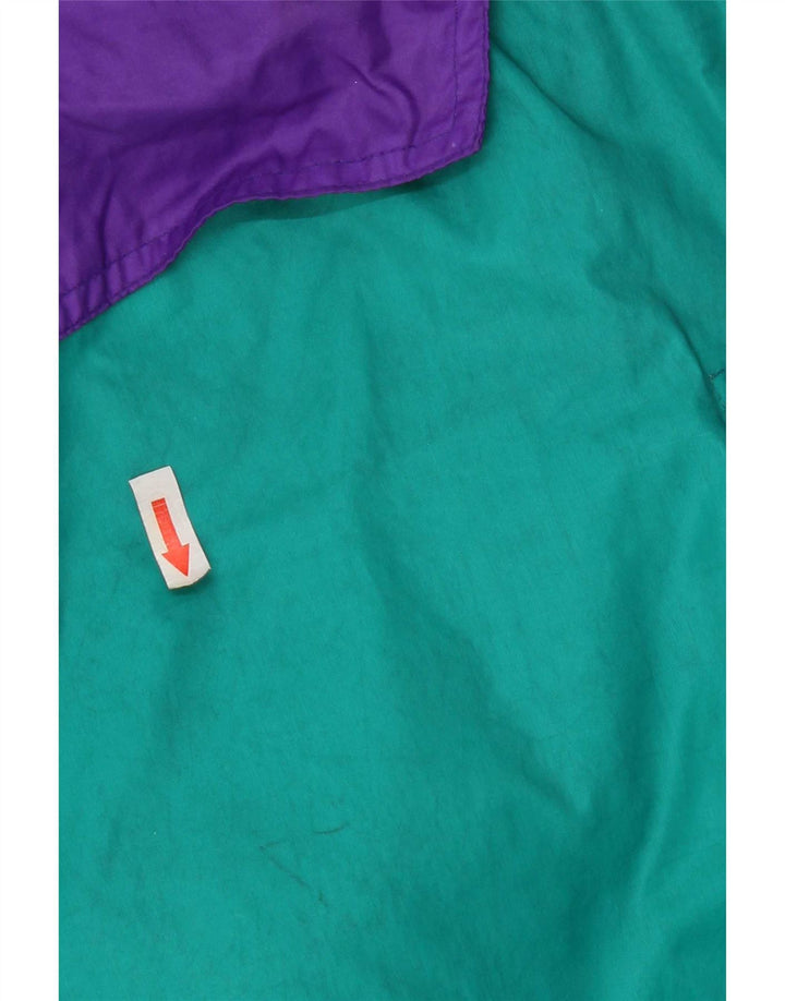 Giacca antipioggia oversize con cappuccio da uomo San Felice UK 38 media multicolore