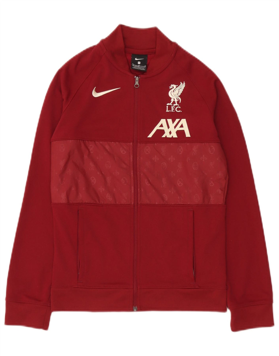 Giacca superiore della tuta da ragazzo Nike Liverpool 10-11 anni medio marrone