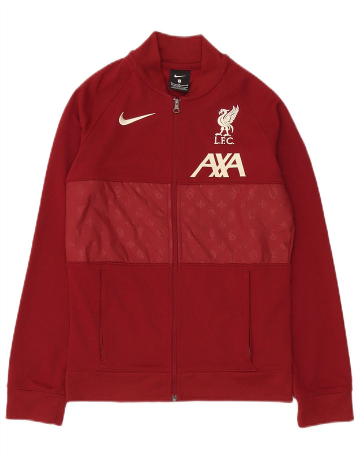 Giacca superiore della tuta da ragazzo Nike Liverpool 10-11 anni medio marrone