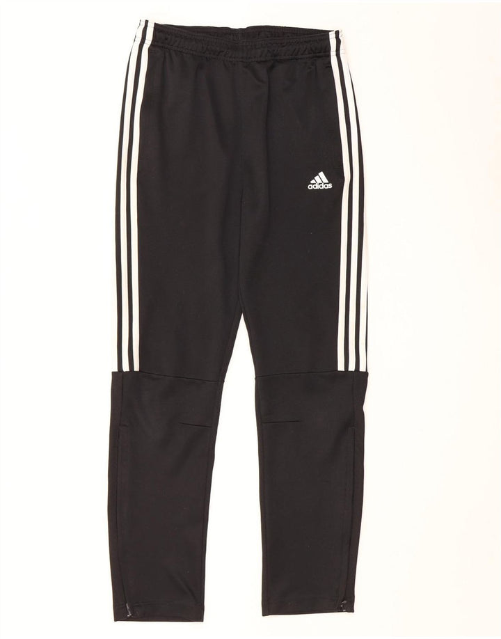 Pantaloni della tuta Adidas Climalite da bambino 13-14 anni Large neri