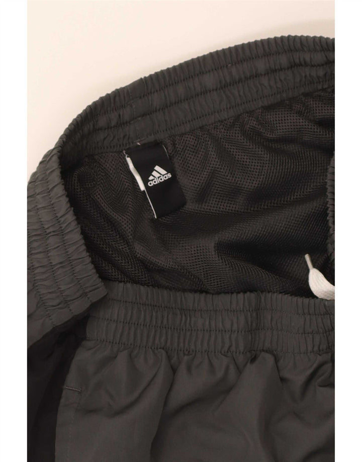 Pantaloncini sportivi Adidas da uomo color grigio medio