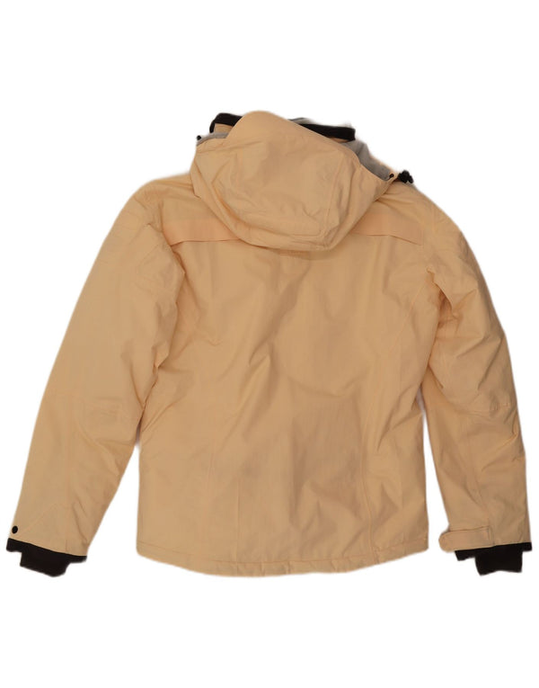 Giacca da sci con cappuccio da donna Ellesse UK 12 Poliammide giallo medio