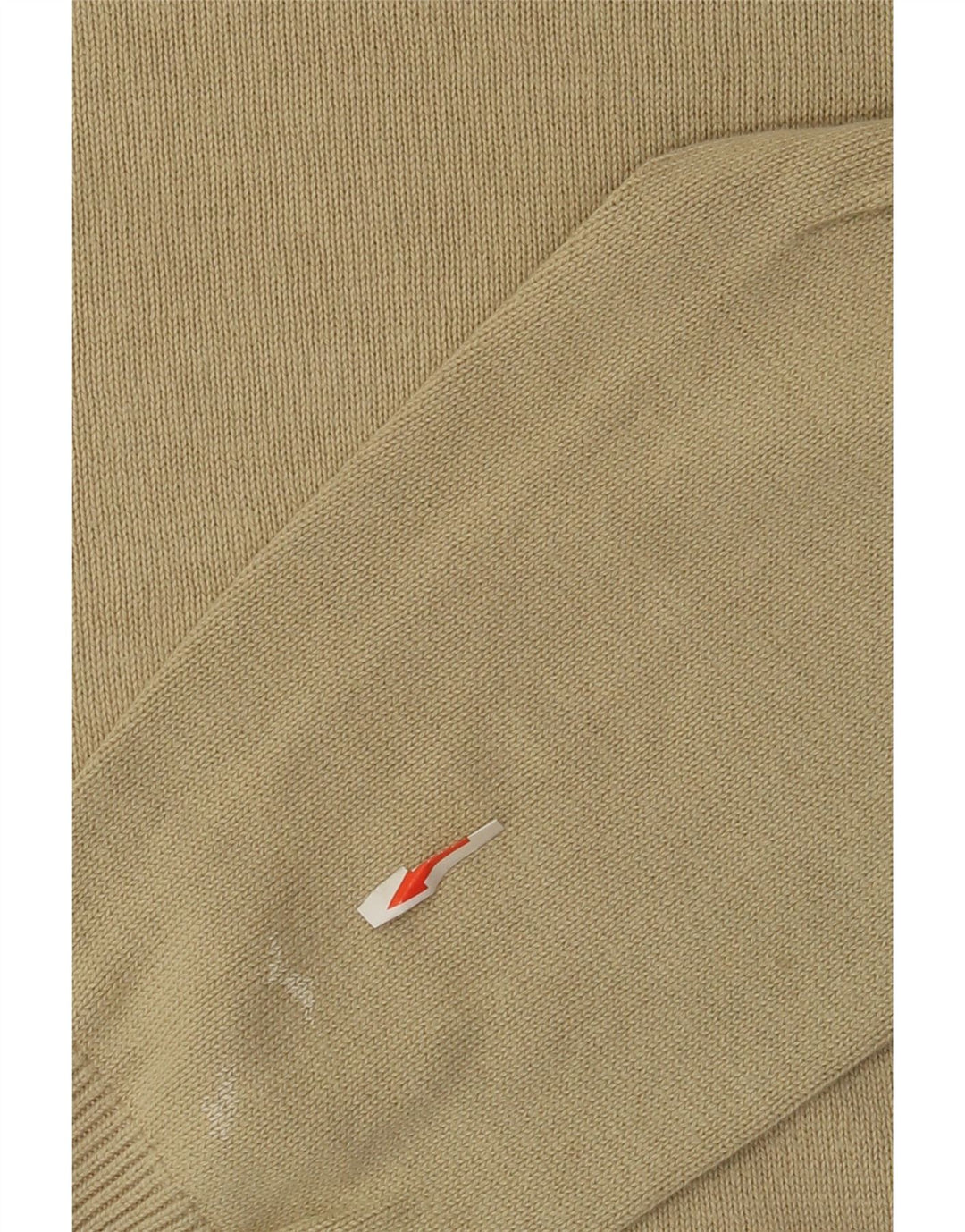 Maglione da uomo con scollo a V blu Harbour Marks & Spencer in cotone beige medio