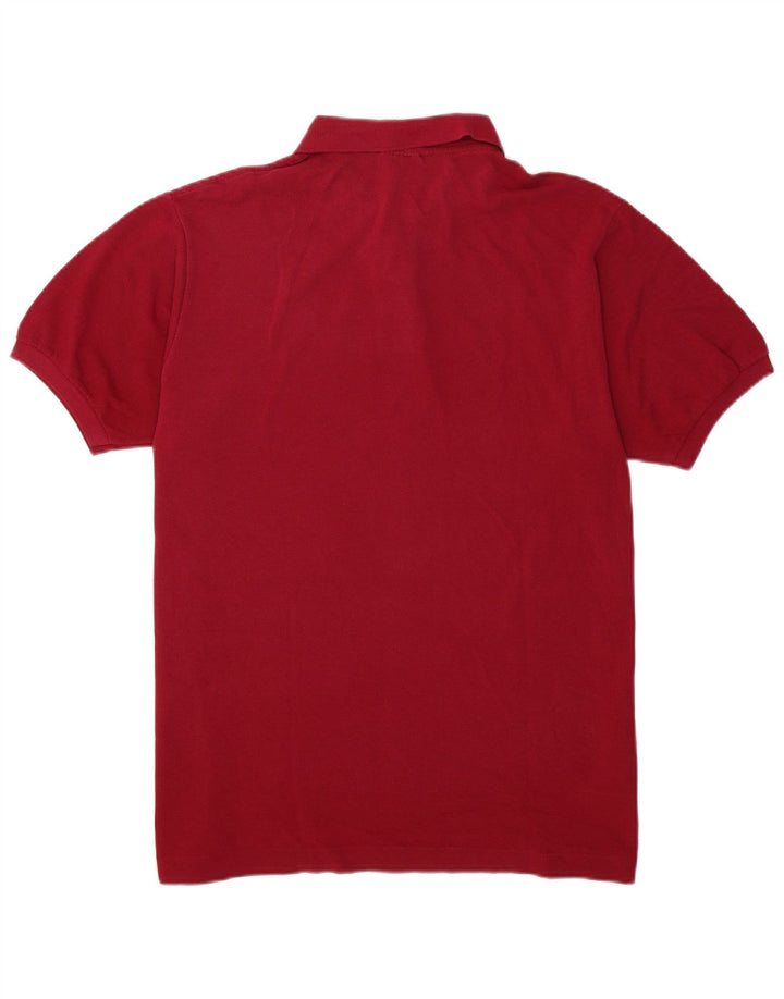 Polo da uomo Lacoste taglia 6 XL in cotone rosso