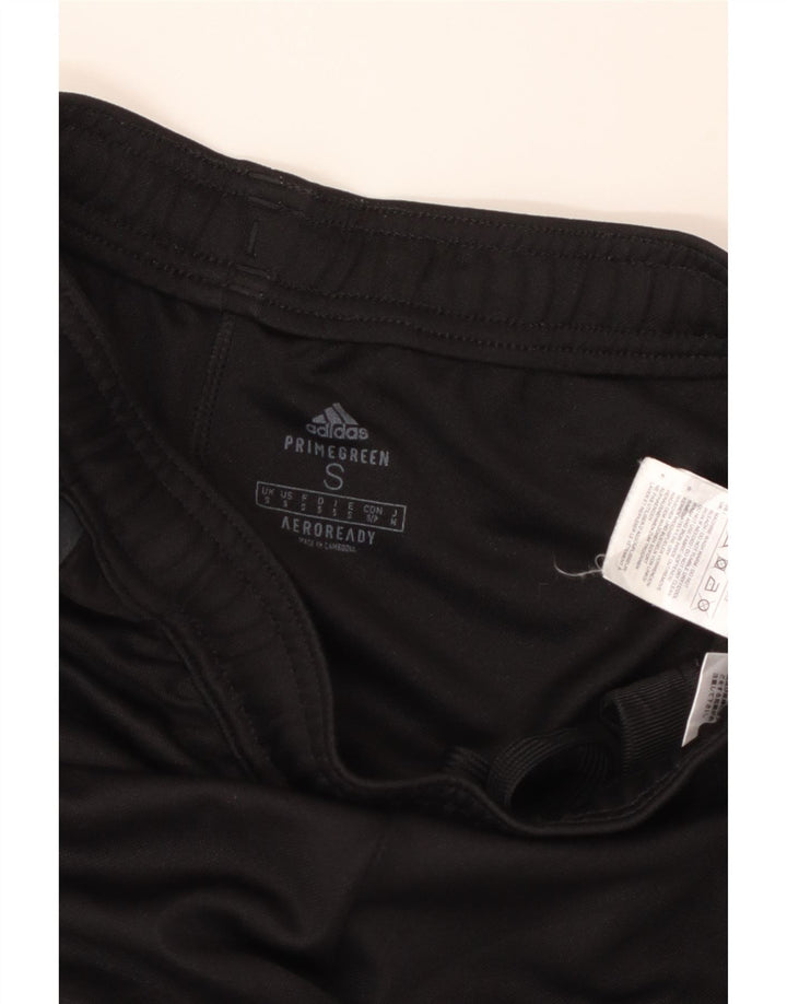 Pantaloni da tuta ADIDAS Aeroready da uomo piccoli in poliestere nero