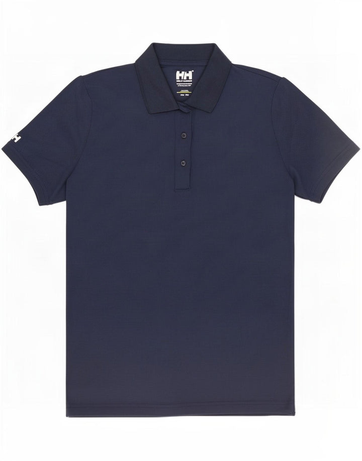 Polo da donna Helly Hansen UK 14 Medium Blu Navy Poliammide
