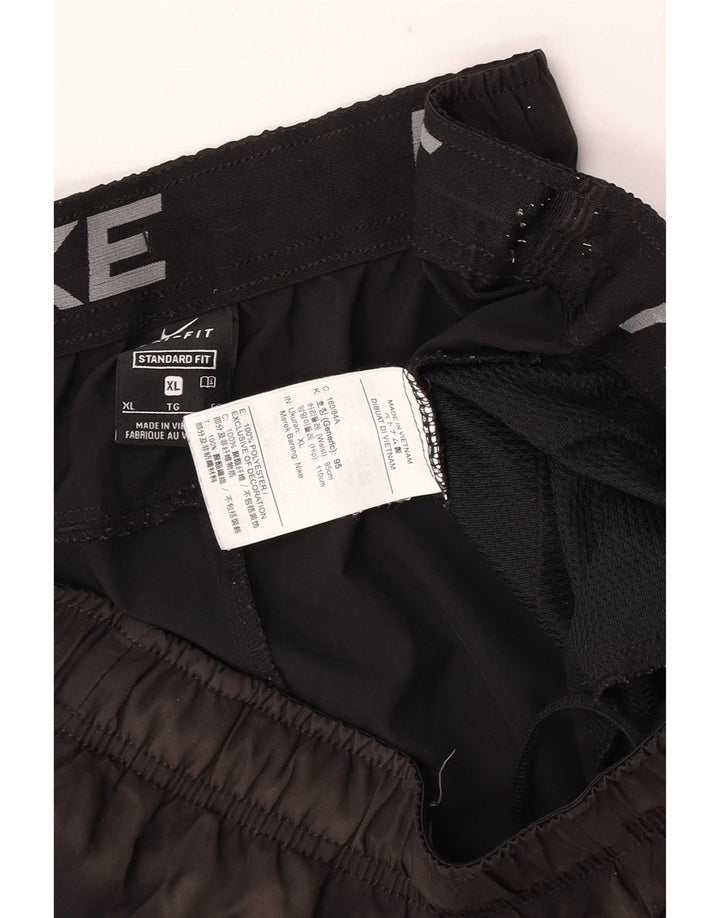 Pantaloncini sportivi Nike Dri Fit Standard da uomo XL poliestere nero