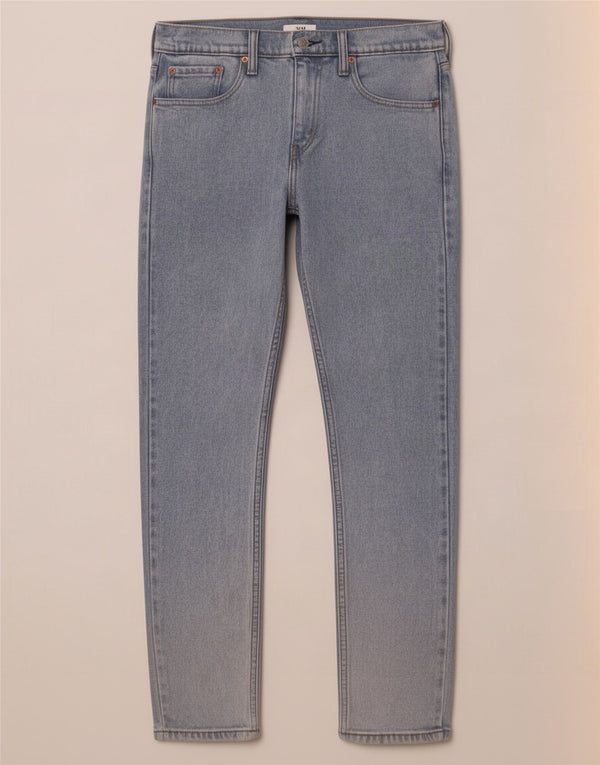 Jeans Levi's Uomo 512 Slim Tapered W30 L32 Cotone Blu