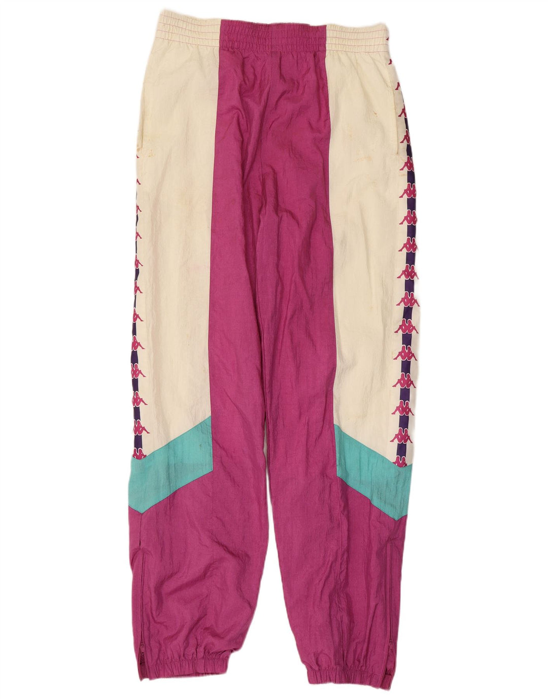 Pantaloni da tuta con grafica da uomo KAPPA Joggers Large Pink Colourblock