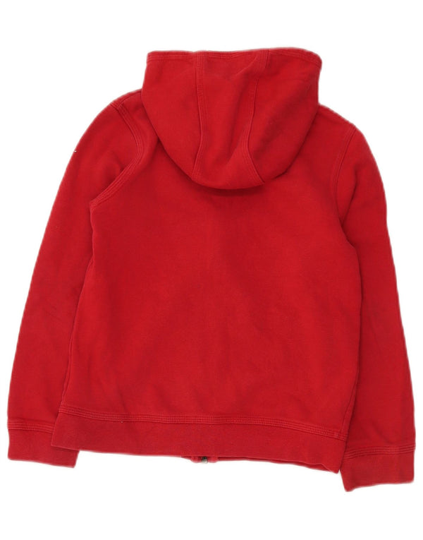 Maglione con cappuccio e zip NIKE Liverpool per ragazzi 8-9 anni piccolo in cotone rosso