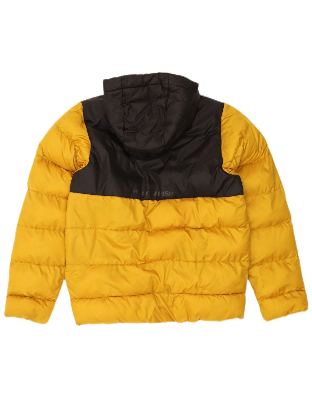 Giacca imbottita con cappuccio da ragazzo Helly Hansen 13-14 anni Colorblock giallo