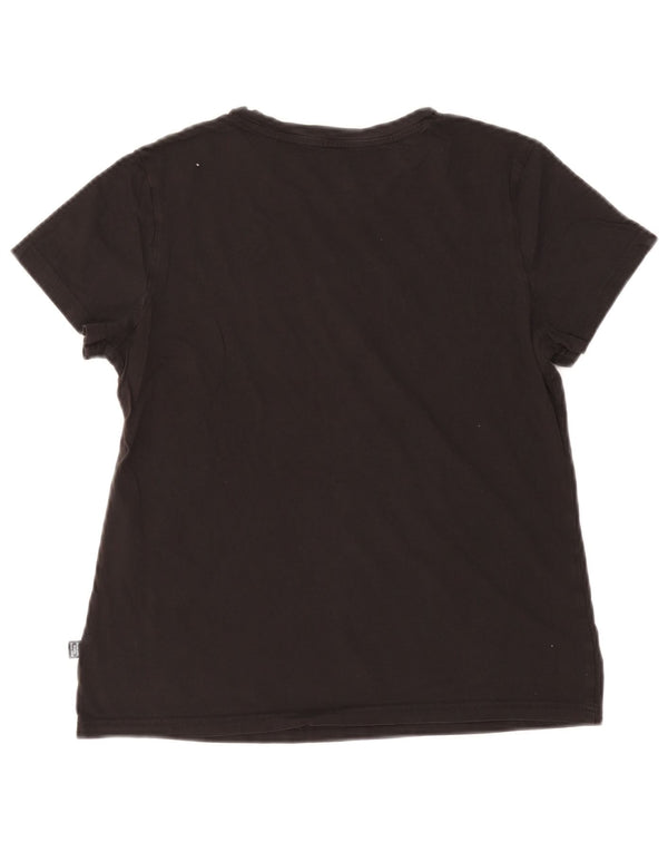 T-shirt grafica da donna Puma UK 14 media nera