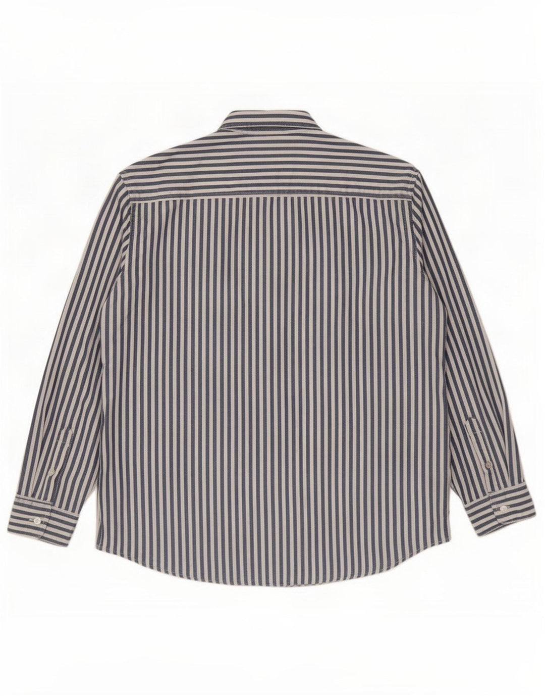 Camicia rilassata da uomo Levi's Large in cotone gessato blu