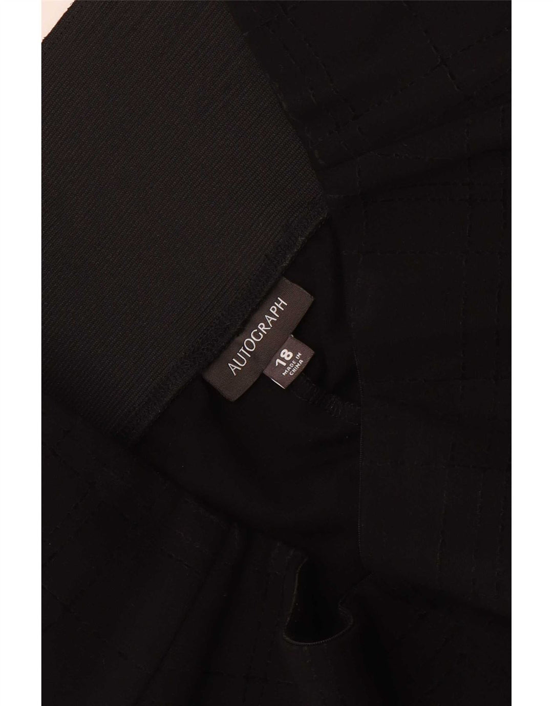 Leggings corti Marks & Spencer da donna Autograph UK 18 XL a quadri neri