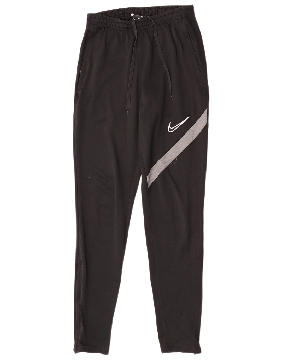 Pantaloni da tuta Nike Dri Fit da uomo XS in poliestere color block nero