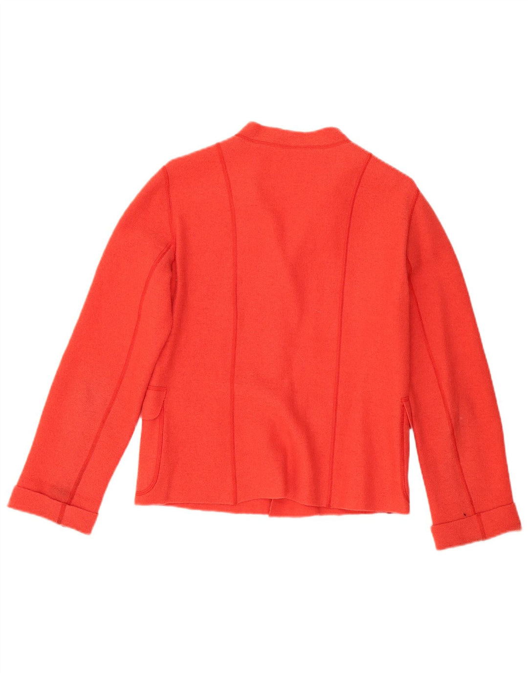 Giacca Blazer da Donna a 3 Bottoni Alberto Aspesi IT 42 Lana Rossa Media