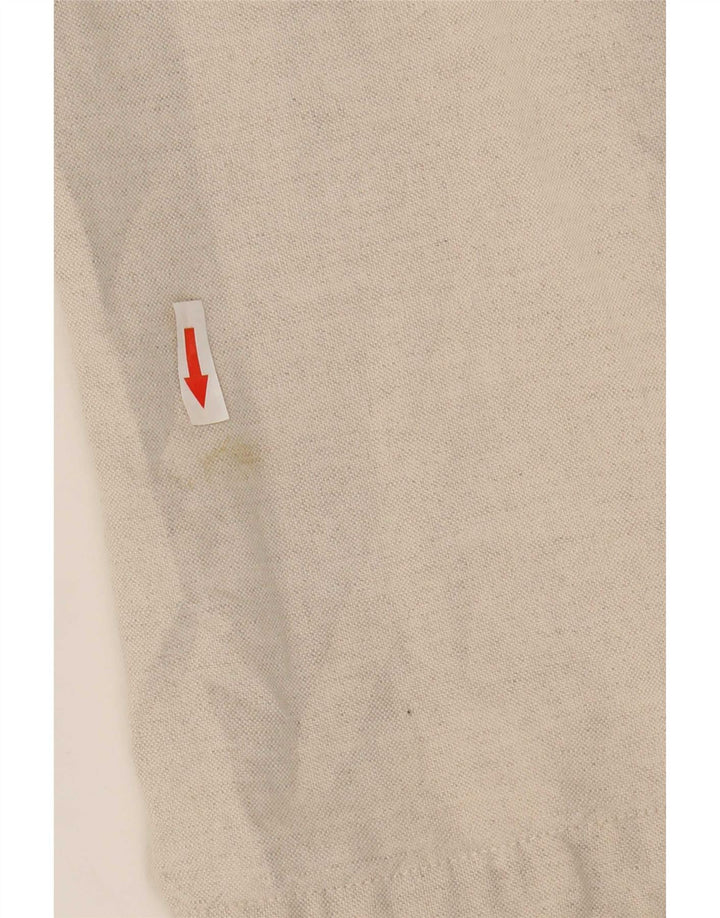 Camicia da uomo Marks & Spencer Lino beige medio