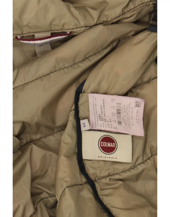 Piumino Colmar Donna con cappuccio IT 44 Medium Blu Navy Poliammide