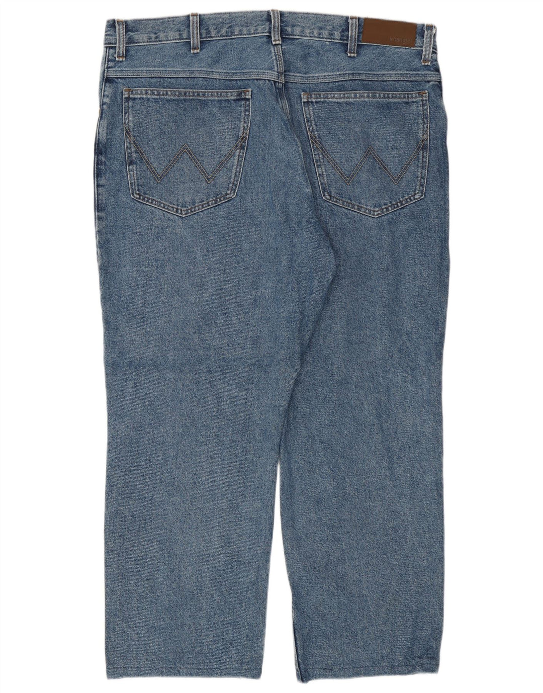 Jeans dritti da uomo Wrangler W40 L27 cotone blu