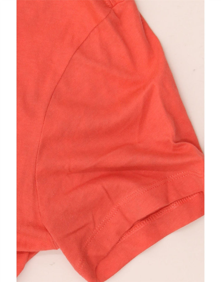 T-shirt grafica da donna Nike Top UK 14 arancione medio