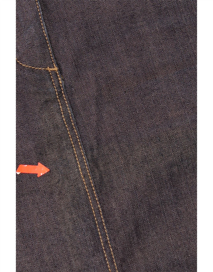 Gonna in denim da donna Gant EU 36 piccola W28 cotone nero