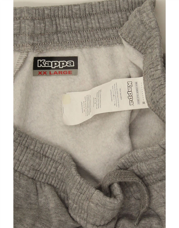 Pantaloni da tuta da uomo Kappa 2XL Cotone mélange grigio