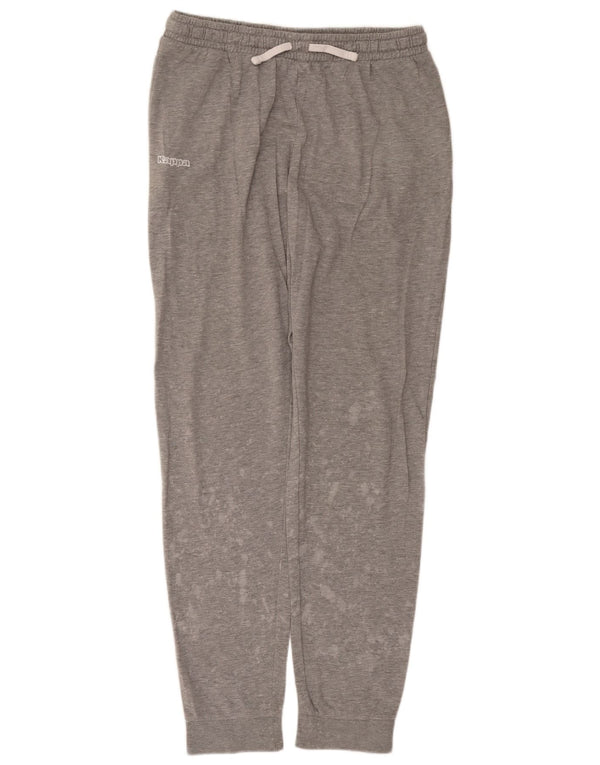 Pantaloni da tuta con grafica Kappa da uomo Joggers 2XL Cotone chiazzato grigio