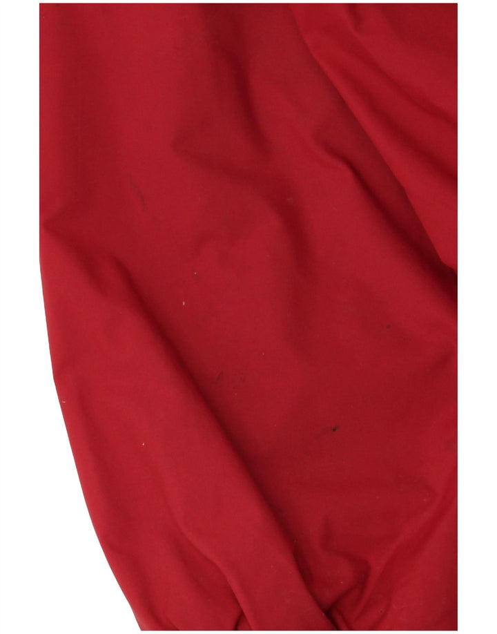 NORTH SAILS Mens Tracksuit Top Jacket Large Red Polyamide