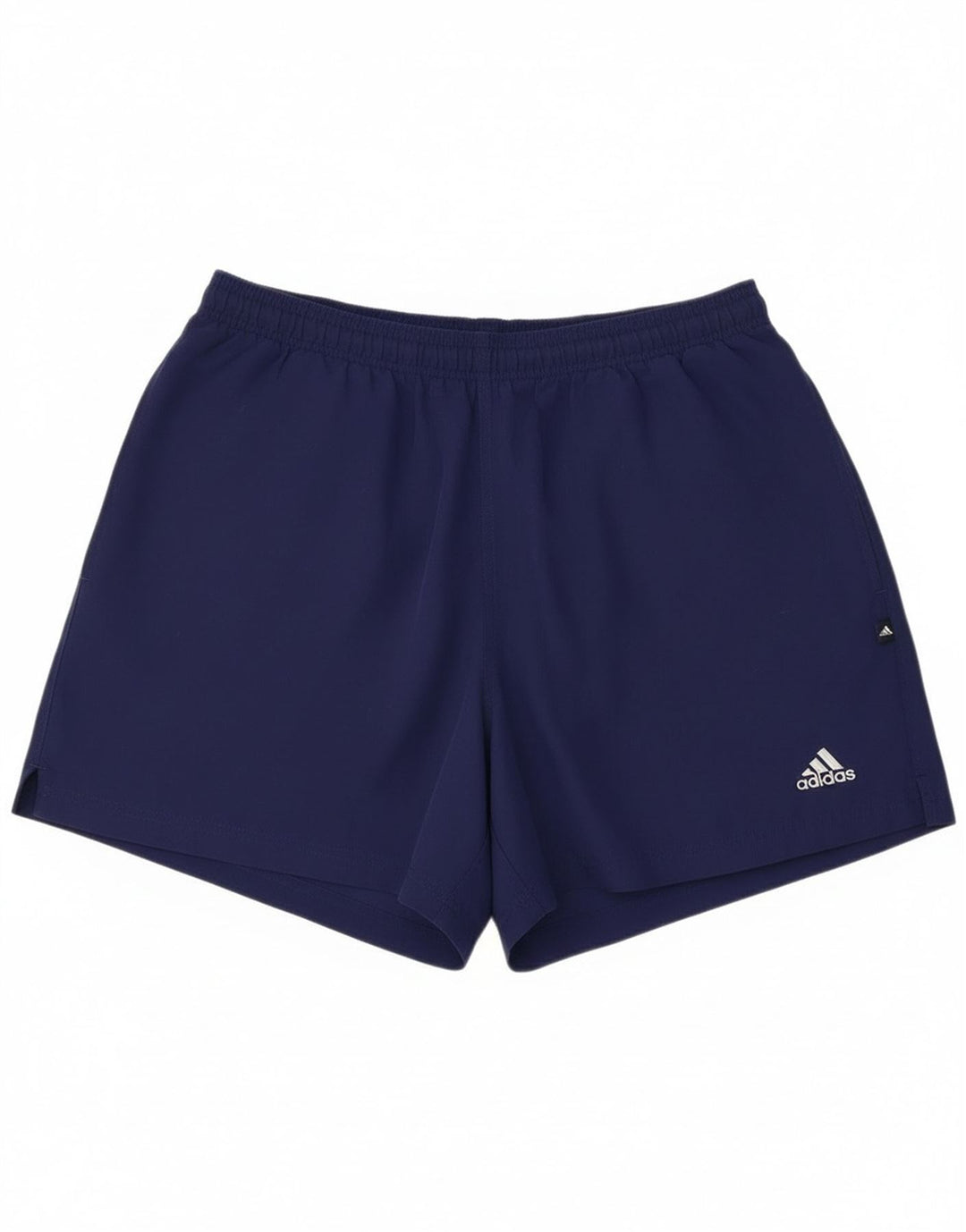 Pantaloncini sportivi da uomo Adidas Large blu navy in poliestere