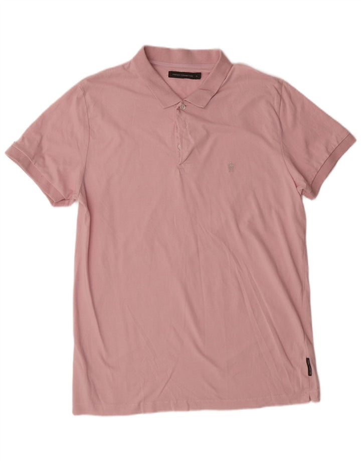 Polo da uomo French Connection XL in cotone rosa