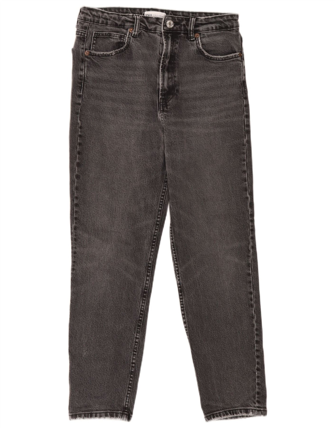 Jeans affusolati da donna Zara EU 40 medio W30 L26 Grigio