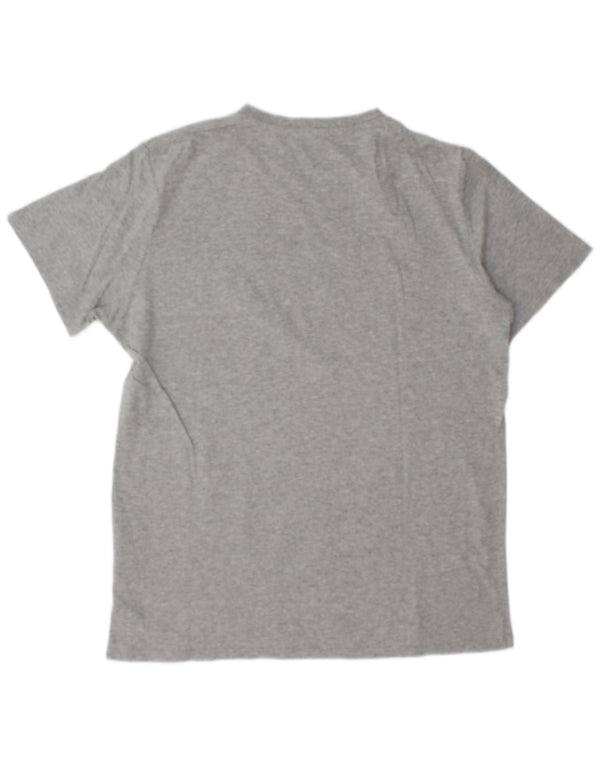 T-shirt grafica da uomo Levi's Top grande in cotone chiazzato grigio