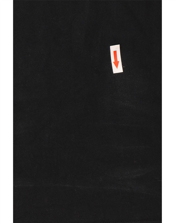 T-shirt grafica da uomo Nike Top grande in cotone nero