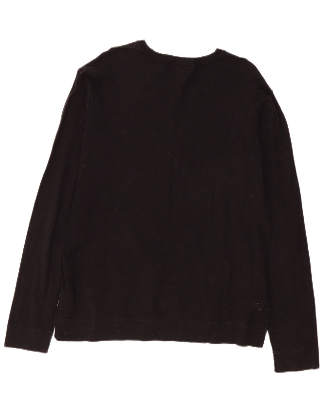 Maglione Zara da uomo con scollo a V XL Nero
