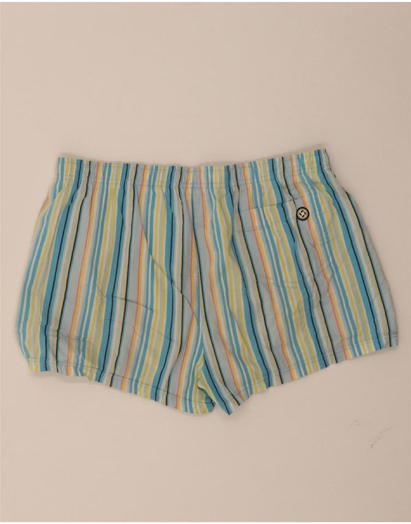 COLMAR Mens Swimming Shorts IT 52 Large  Multicoloured Striped Cotton