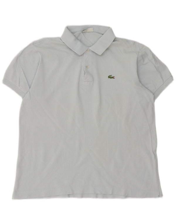 Polo da uomo Lacoste taglia 5 grande in cotone blu