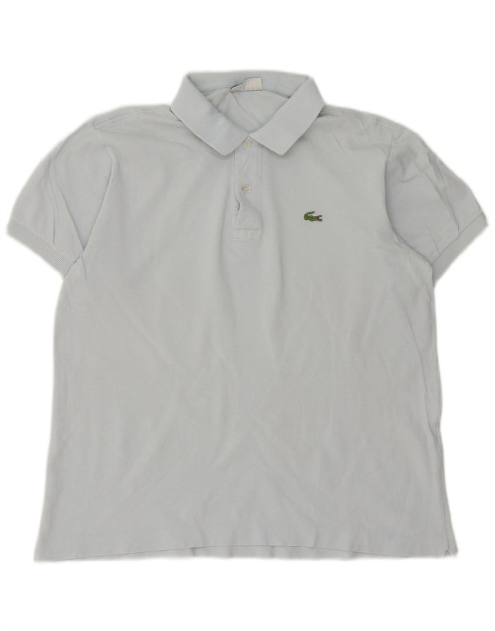 Polo da uomo Lacoste taglia 5 grande in cotone blu