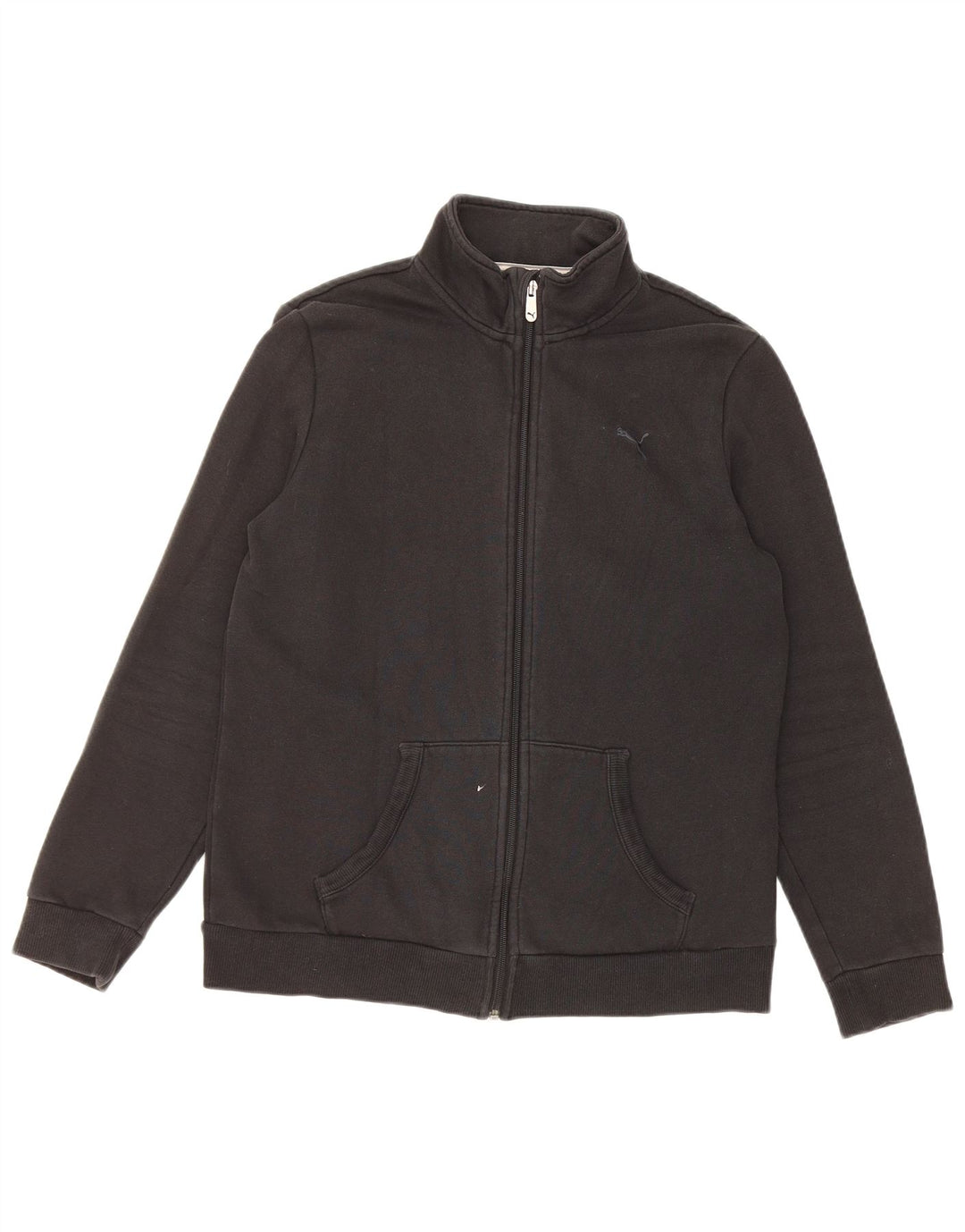 Giacca da tuta da donna Puma UK 14 grande cotone nero