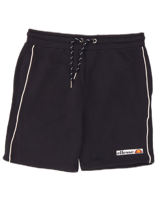 Pantaloncini sportivi da uomo Ellesse piccoli in cotone blu navy
