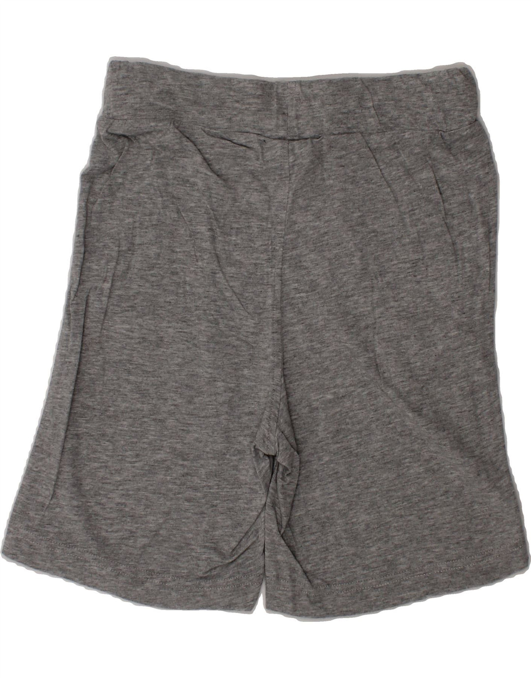 BENETTON Boys Graphic Sport Shorts 7-8 Years Medium Grey Cotton Vintage Benetton and Second-Hand Benetton from Messina Hembry 