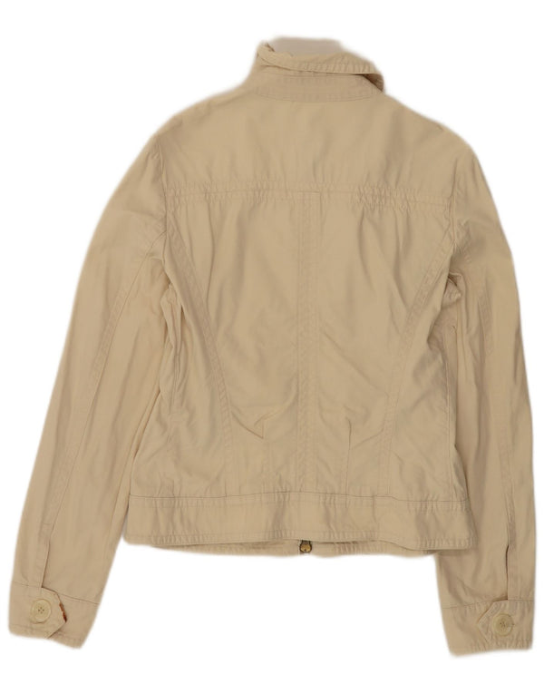 Giacca bomber da donna Burberry UK 14 cotone beige medio