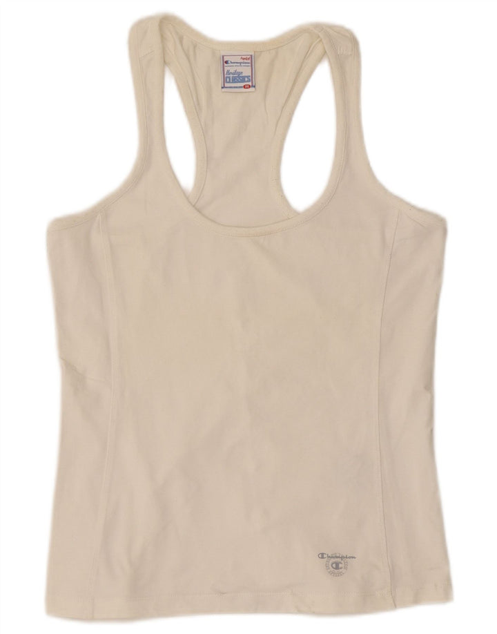 Canotta da donna Champion UK 12 cotone bianco medio