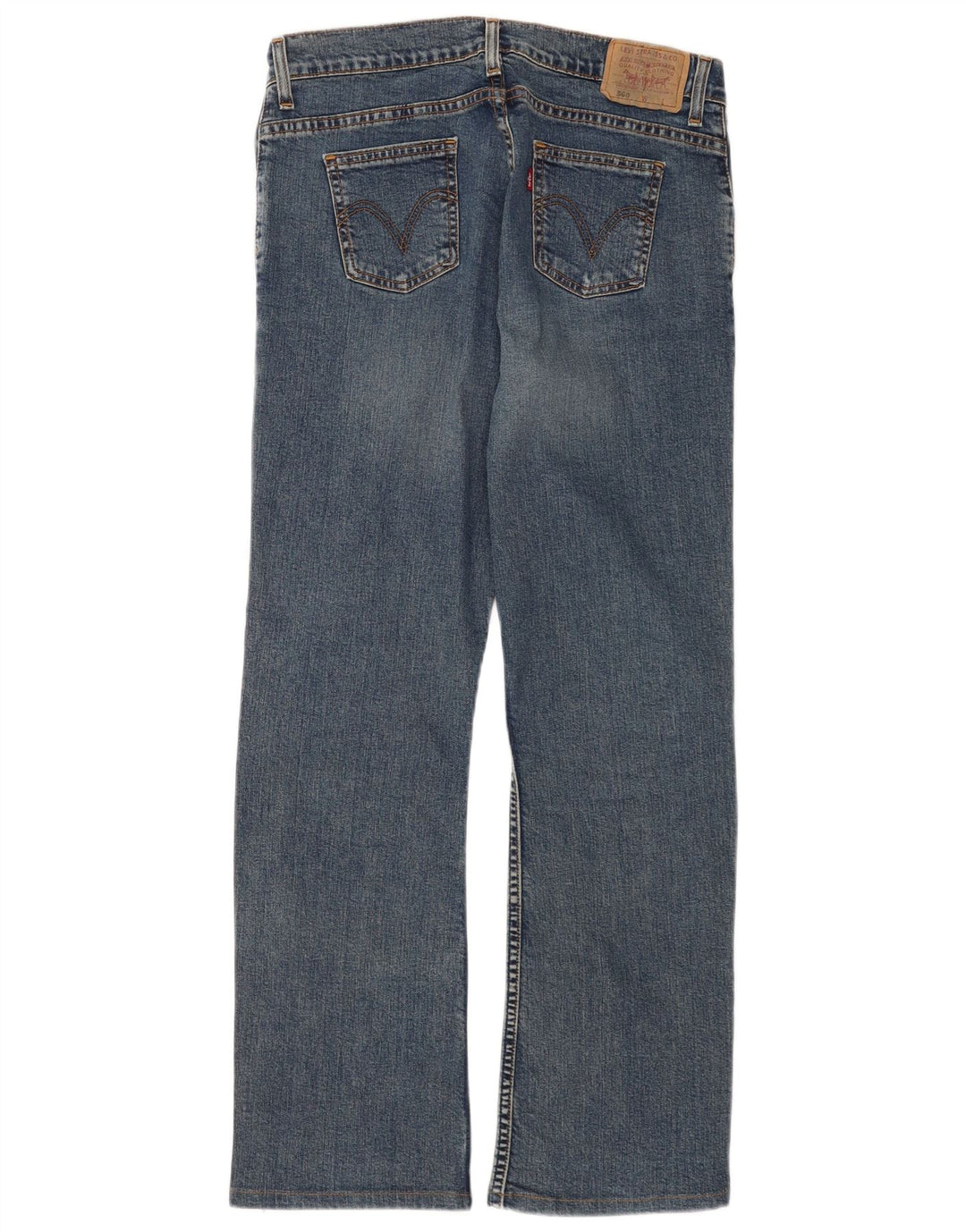 Jeans dritti Levi's 560 da donna W30 L29 cotone blu